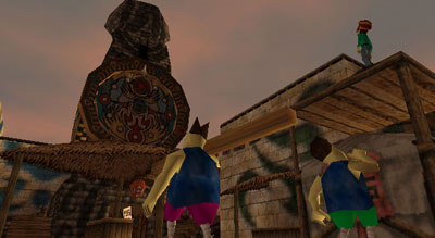Majora's Mask Clock Town